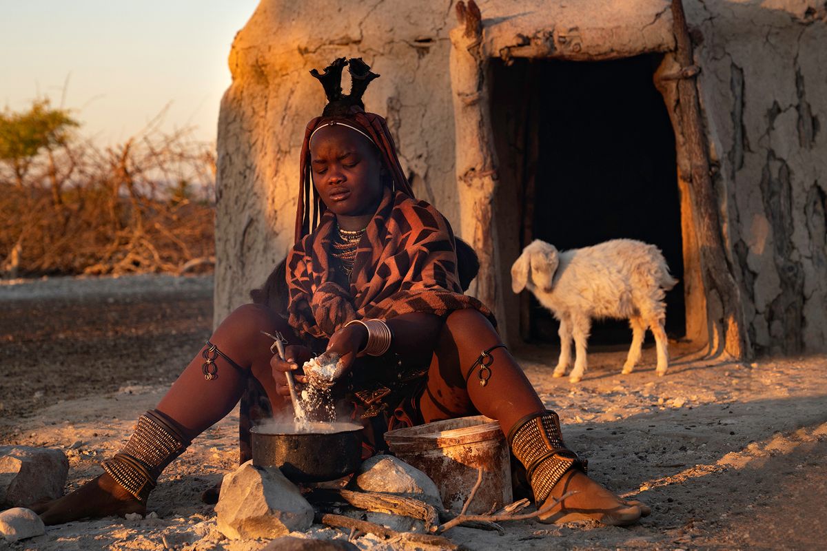 Himba Tribe Of Namibia Nancy Ney